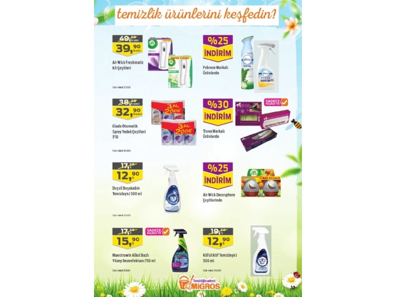 Migros 28 Mart - 10 Nisan Migroskop - 13