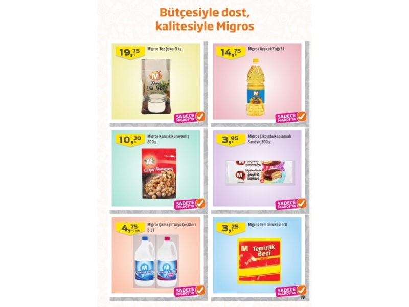 Migros 28 Mart - 10 Nisan Migroskop - 19