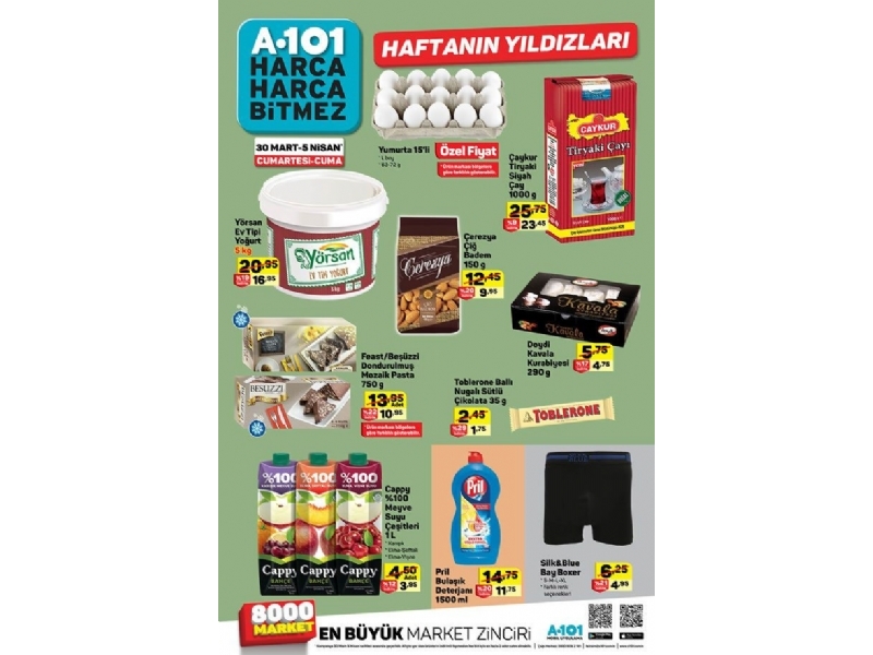 A101 30 Mart - 5 Nisan Haftann Yldzlar - 1