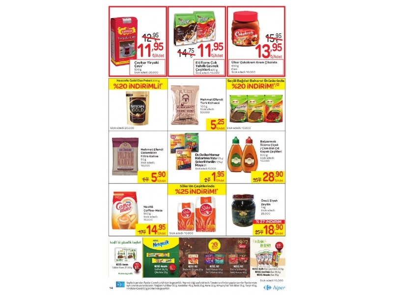 CarrefourSA 11 - 28 Nisan - 14