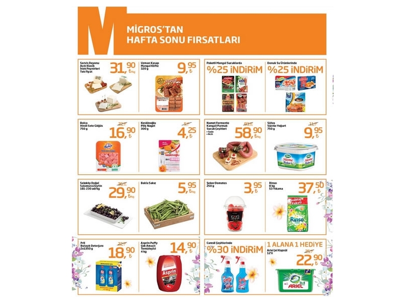 Migros Hafta Sonu 13 - 15 Nisan - 1