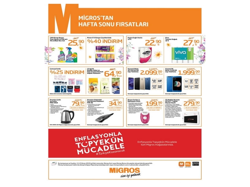 Migros Hafta Sonu 13 - 15 Nisan - 2