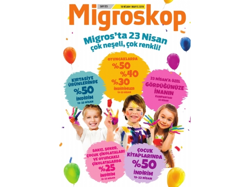 Migros 23 Nisan Kampanyas 2019 - 1