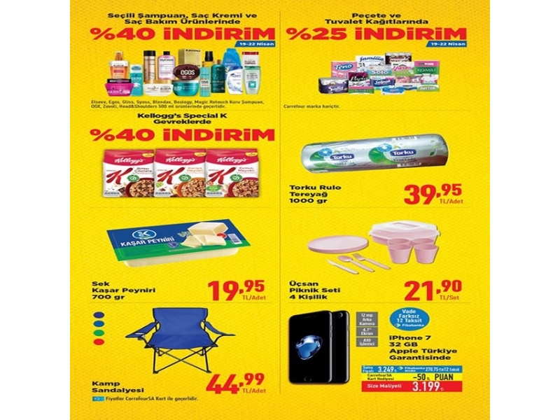 CarrefourSA 19 - 22 Nisan Hafta Sonu