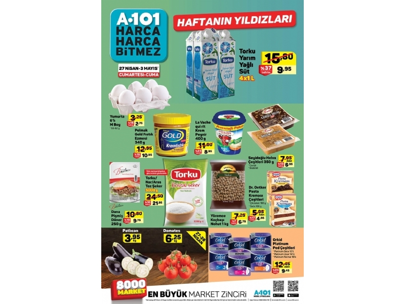 A101 27 Nisan - 3 Mays Haftann Yldzlar - 1