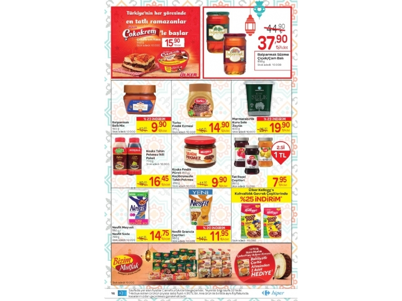 CarrefourSA 29 Nisan - 12 Mays Katalou - 16