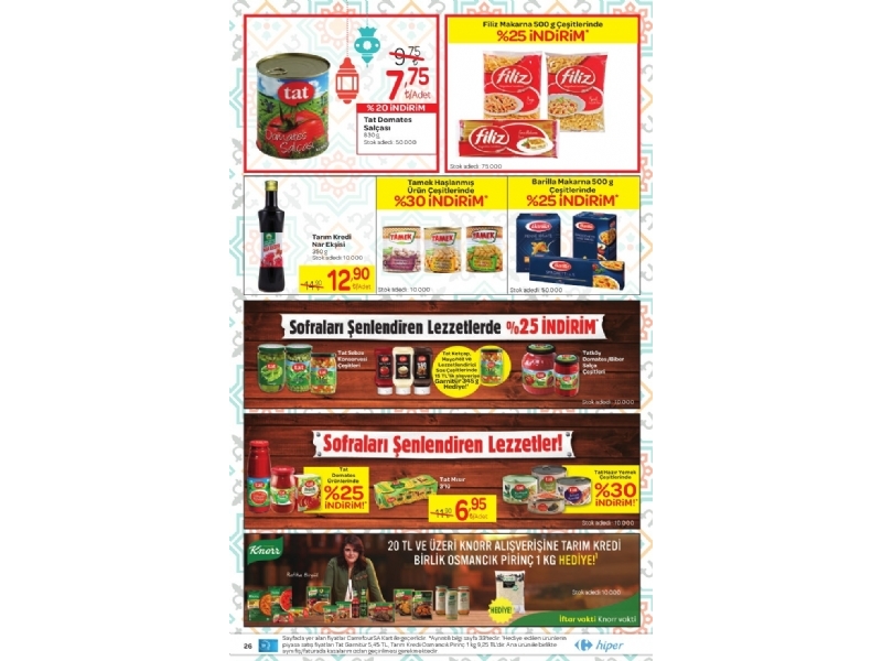 CarrefourSA 29 Nisan - 12 Mays Katalou - 26