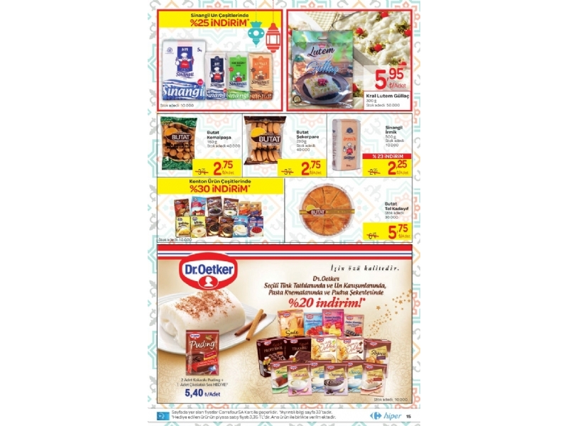 CarrefourSA 29 Nisan - 12 Mays Katalou - 15