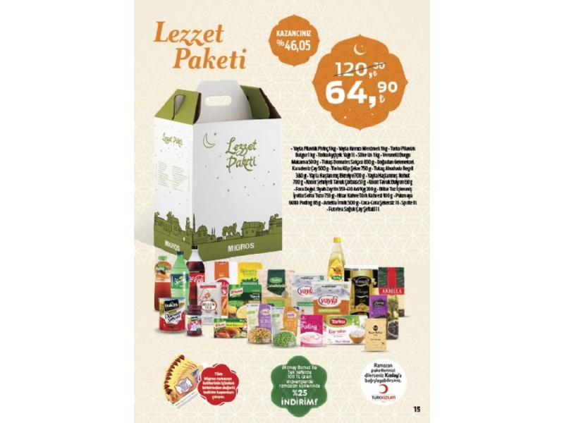 Migros 30 Mays - 12 Haziran ndirimleri - 15