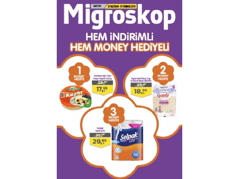 Migros 27 Haziran - 10 Temmuz Migroskop - 1