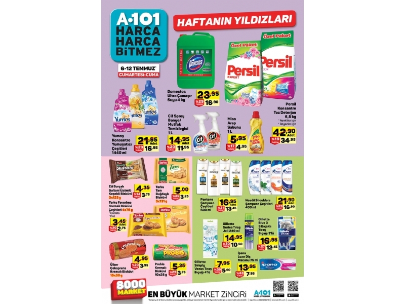 A101 6 - 12 Temmuz Haftann Yldzlar - 2