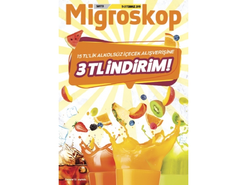 Migros 11 - 31 Temmuz Migroskop - 1