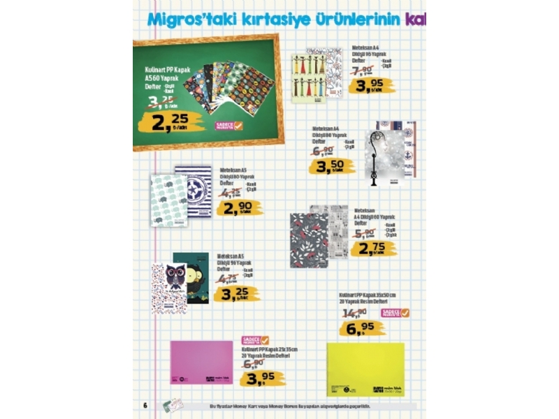 Migros 12 - 25 Eyll Migroskop - 63