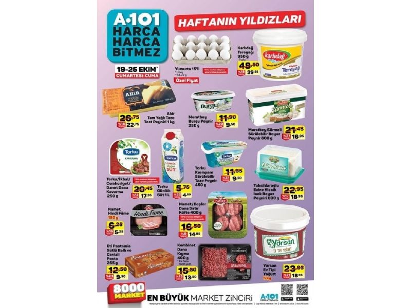 A101 19 - 25 Ekim Haftann Yldzlar - 2