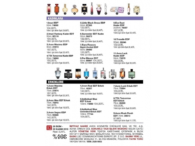 Avon 25 Ekim - 22 Kasm Katalou - 116