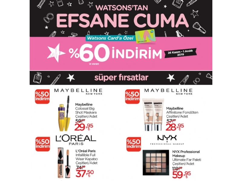 Watsons Efsane Cuma ndirimleri - 1