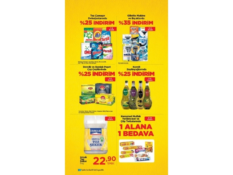 CarrefourSA 6 - 9 Aralk Hafta Sonu