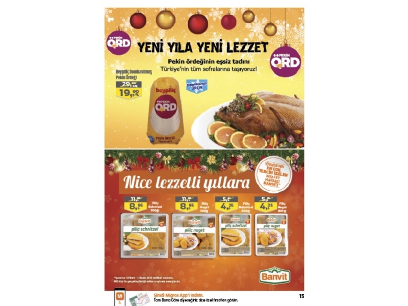 Migros 19 Aralk - 1 Ocak Migroskop Ylba - 15