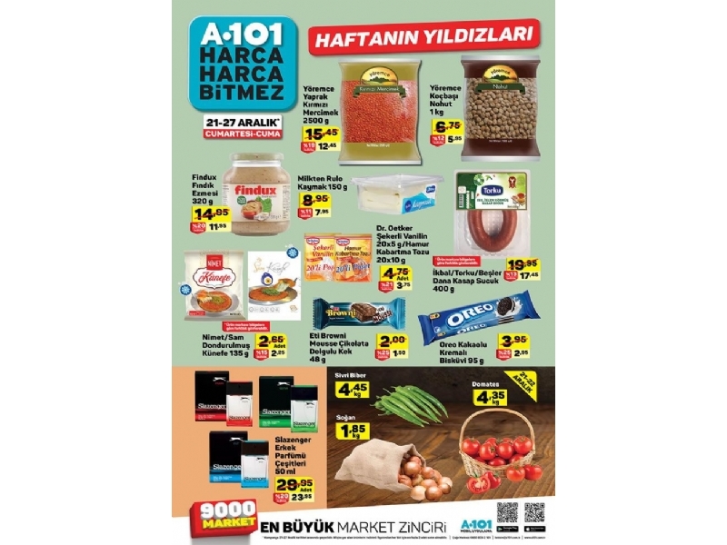 A101 21 - 27 Aralk Haftann Yldzlar - 1