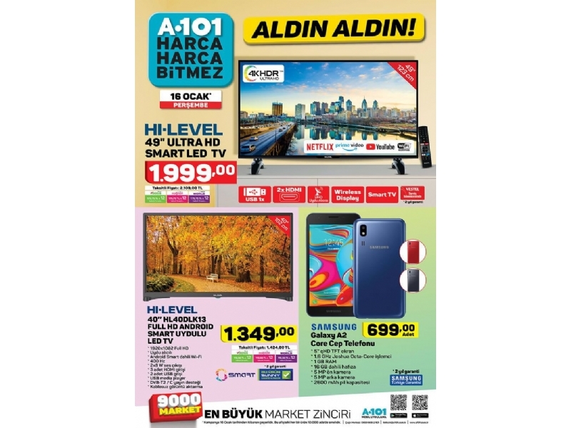 A101 16 Ocak Aldn Aldn - 1