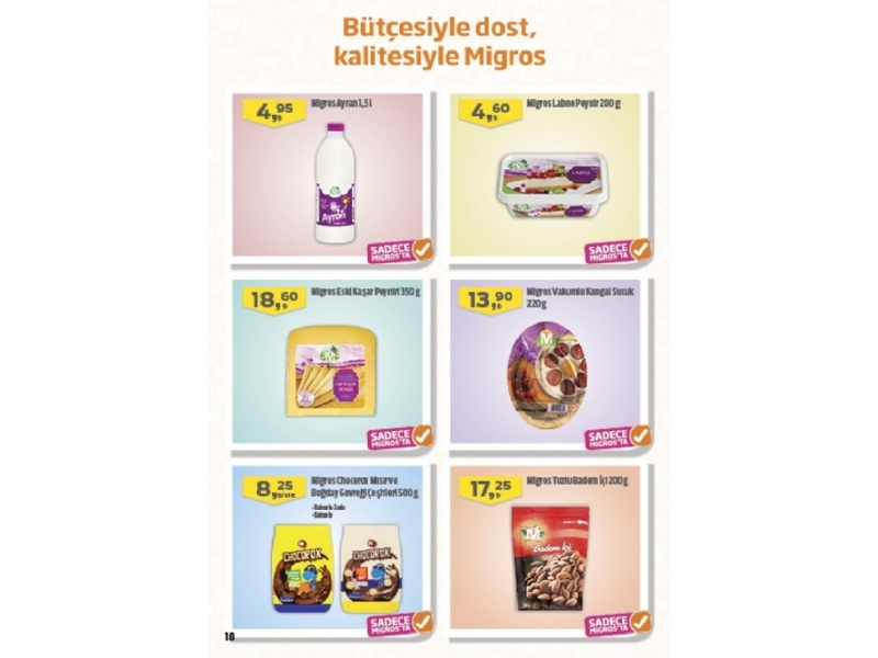 Migros 16 - 29 Ocak Migroskop - 18