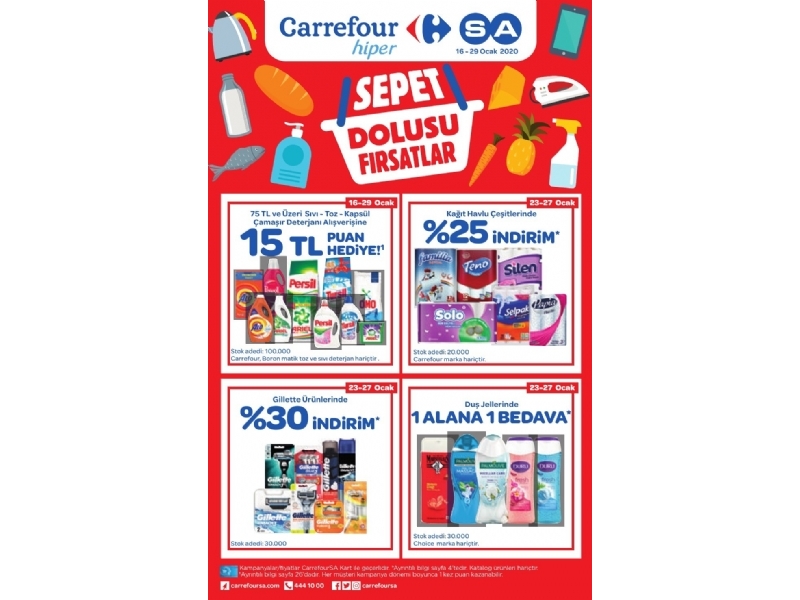 CarrefourSA 16 - 29 Ocak Katalou - 1