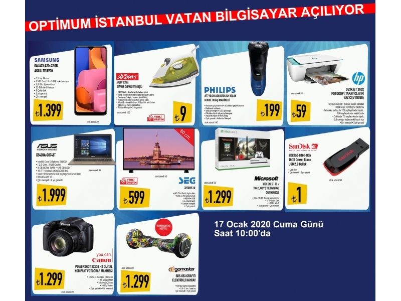 stanbul Optimum Vatan Bilgisayar Bror