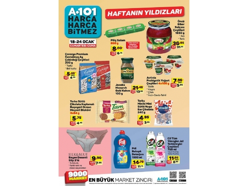 A101 18 - 24 Ocak Haftann Yldzlar - 1