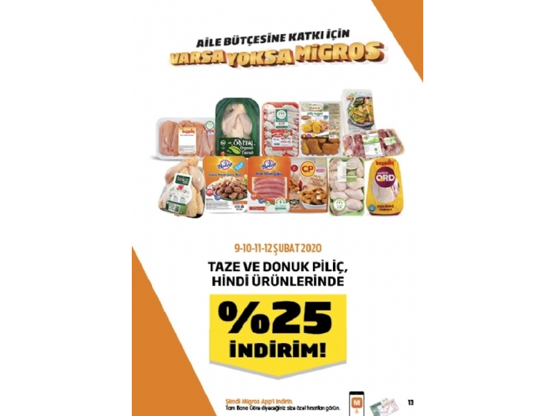 Migros 30 Ocak - 12 ubat Migroskop - 13