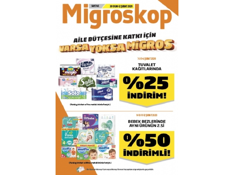 Migros 30 Ocak - 12 ubat Migroskop - 58