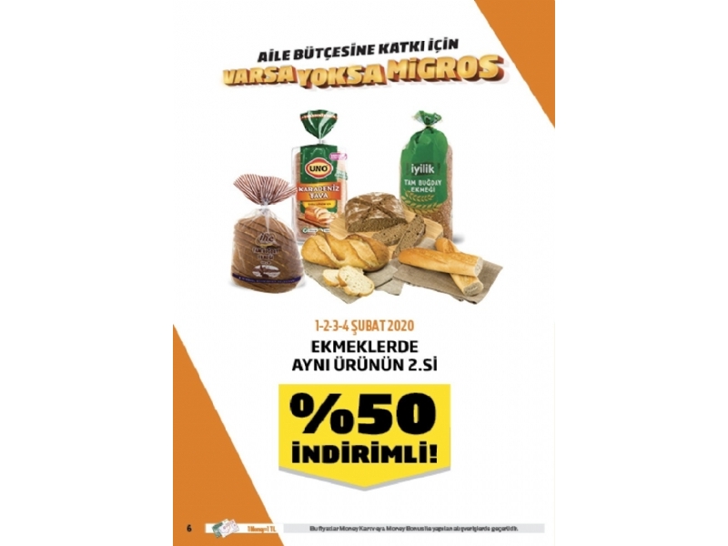 Migros 30 Ocak - 12 ubat Migroskop - 6