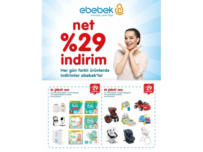 E Bebek ubat ndirimi 2020 - 1