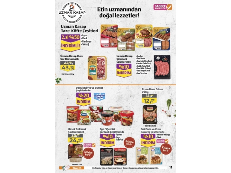 Migros 27 ubat - 11 Mart Migroskop - 15