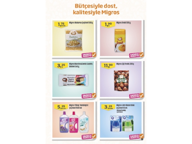 Migros 27 ubat - 11 Mart Migroskop - 13