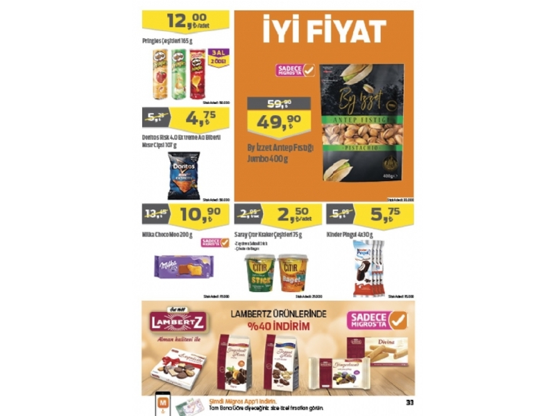 Migros 12 - 25 Mart Migroskop - 33