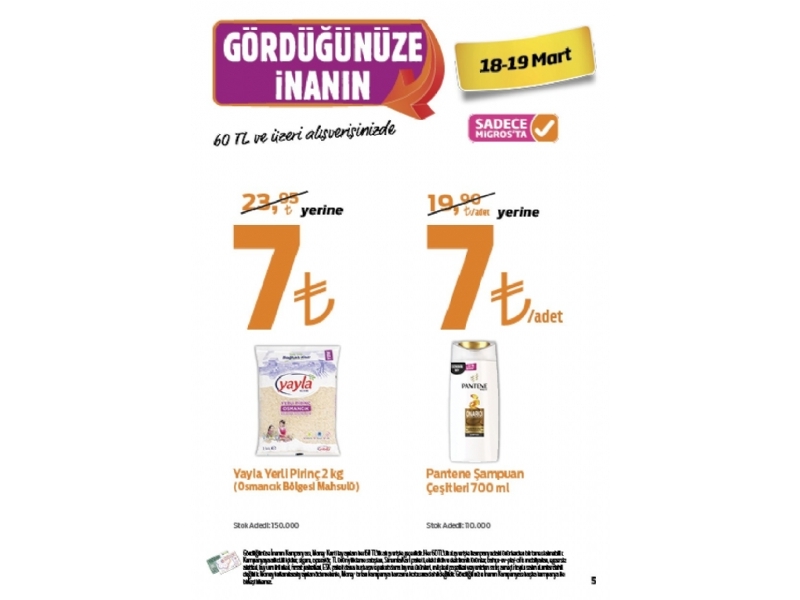 Migros 12 - 25 Mart Migroskop - 62