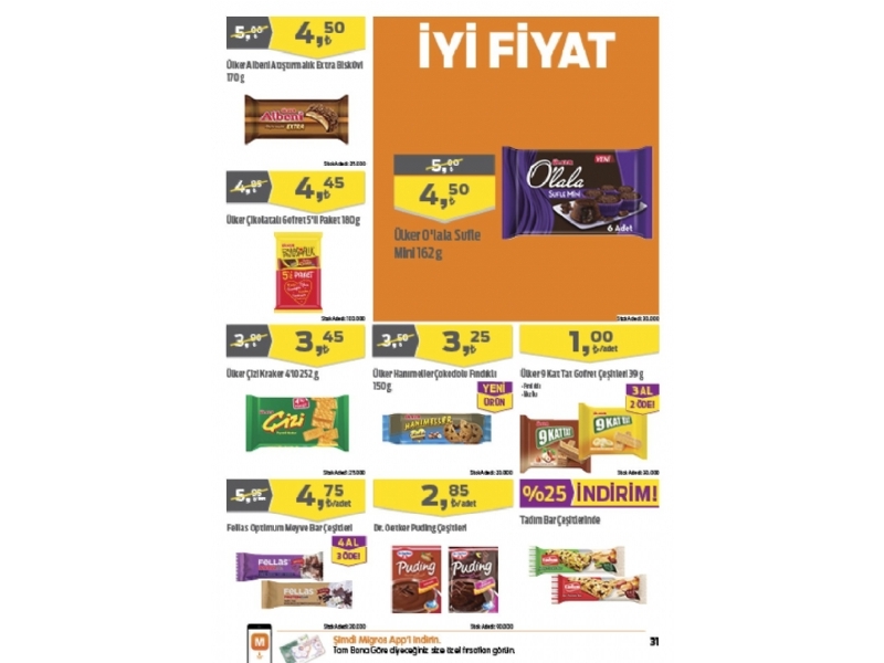 Migros 12 - 25 Mart Migroskop - 31