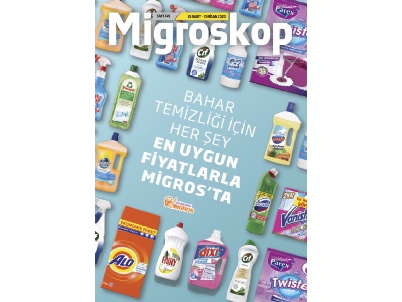 Migros 26 Mart - 15 Nisan Migroskop - 1