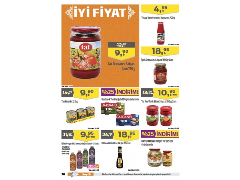 Migros 16 - 29 Nisan Kataloundirimleri - 30