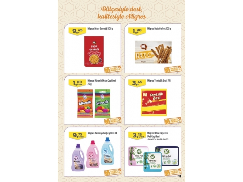 Migros 28 Mays - 10 Haziran Migroskop - 19