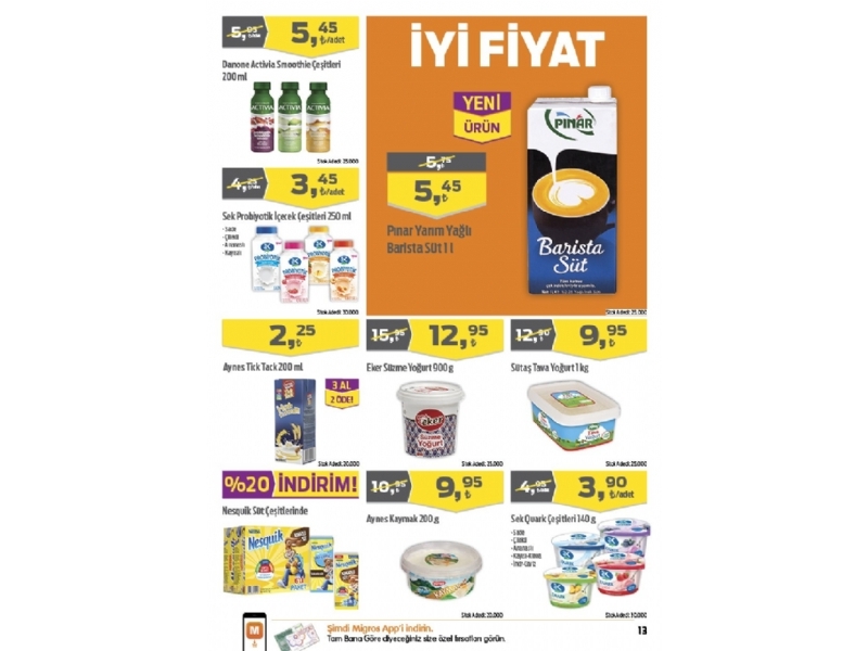 Migros 28 Mays - 10 Haziran Migroskop - 13