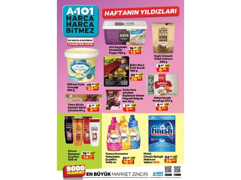 A101 30 Mays - 5 Haziran Haftann Yldzlar - 1