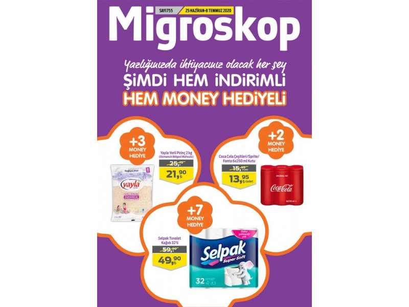 Migros 25 Haziran - 8 Temmuz Migroskop - 1