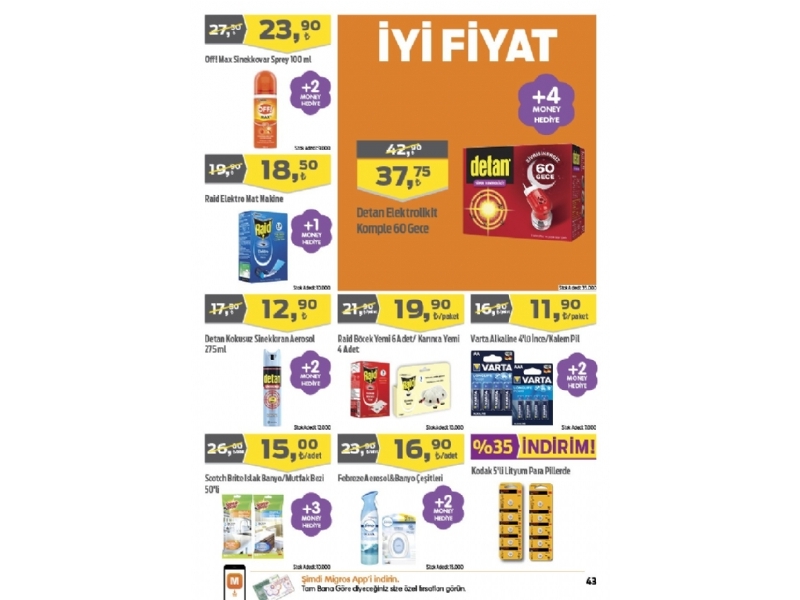 Migros 25 Haziran - 8 Temmuz Migroskop - 43