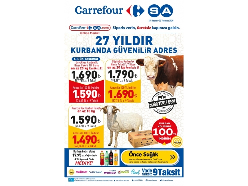 CarrefourSA 25 Haziran - 2 Temmuz Katalou - 1