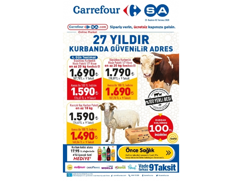 CarrefourSA 25 Haziran - 2 Temmuz Katalou - 1