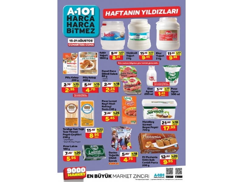 A101 15 - 21 Austos Haftann Yldzlar - 4