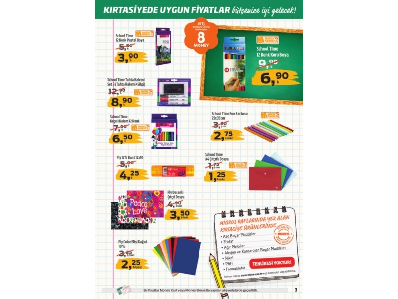 Migros Krtasiye rnleri 2020 - 2