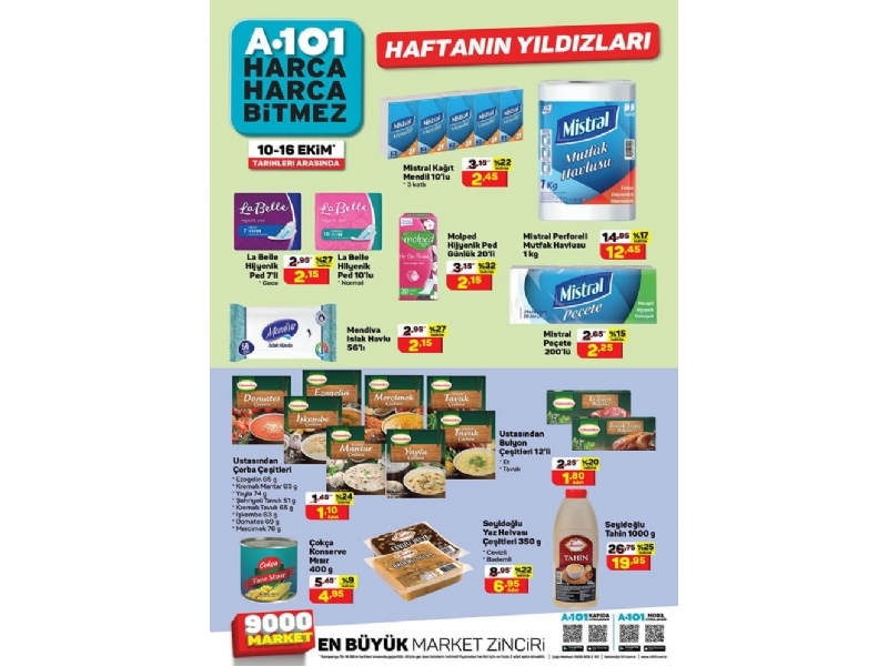 A101 10 - 16 Ekim Haftann Yldzlar - 5