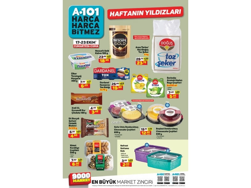 A101 17 - 23 Ekim Haftann Yldzlar - 2